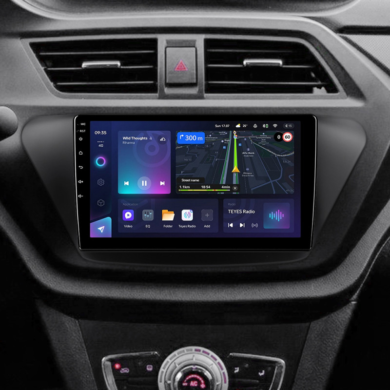 Android head unit Teyes CC3L 4+32 Gb Lifan X50 2015-2019 9"
