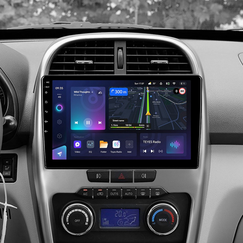 Android head unit Teyes CC3L 4+32 Gb Chery Tiggo 3 2014-2015 10"