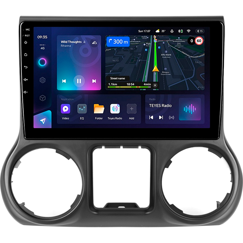 Štátní magnetofon Teyes CC3L 4+32 GB pro Jeep Wrangler 3 JK (2010–2017, L15) 10