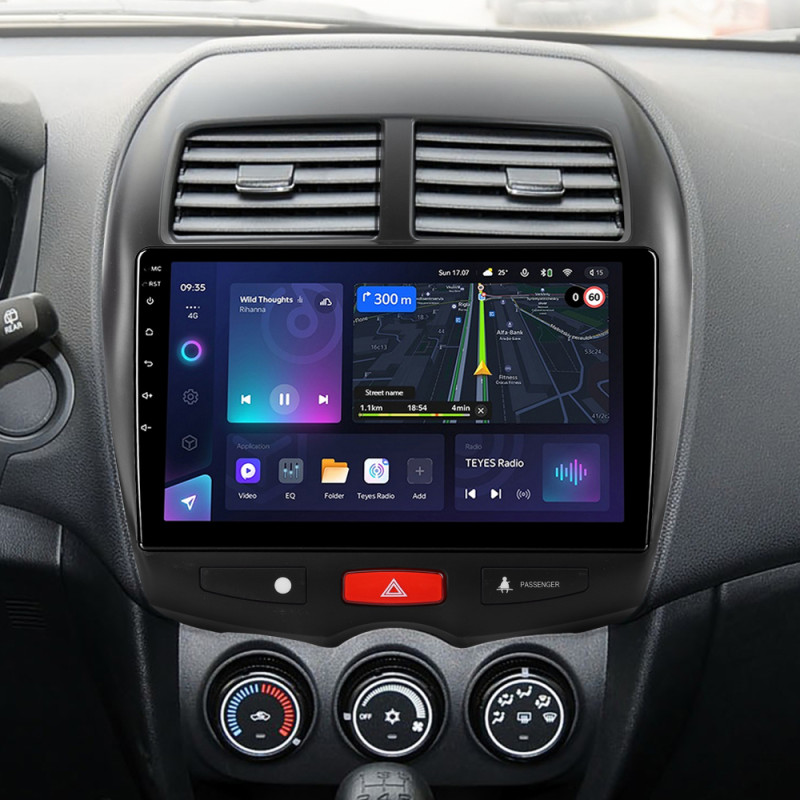 Android head unit Teyes CC3L 4+32 Gb Mitsubishi ASX 1 2010-2016 (B) 10"