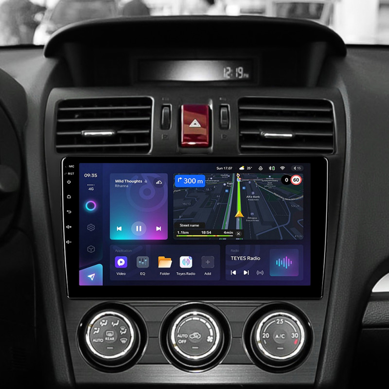 Android head unit Teyes CC3L 4+32 Gb Subaru Forester 4 SJ 2012-2015 (B) 9"
