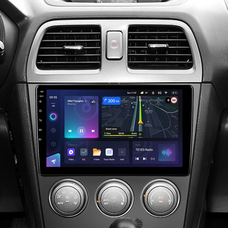 Android head unit Teyes CC3L 4+32 Gb Subaru Impreza GD GG 2002-2007 9"