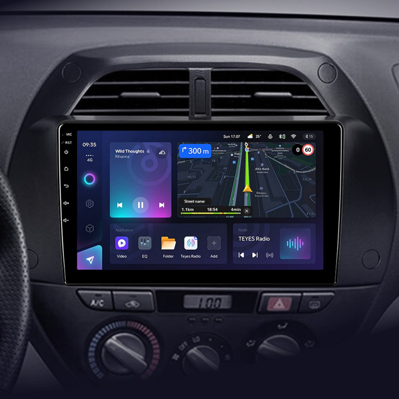 Android head unit Teyes CC3L 4+32 Gb Toyota RAV4 2 CA20 CA20W XA20 2000 - 2003 (F3) 9"