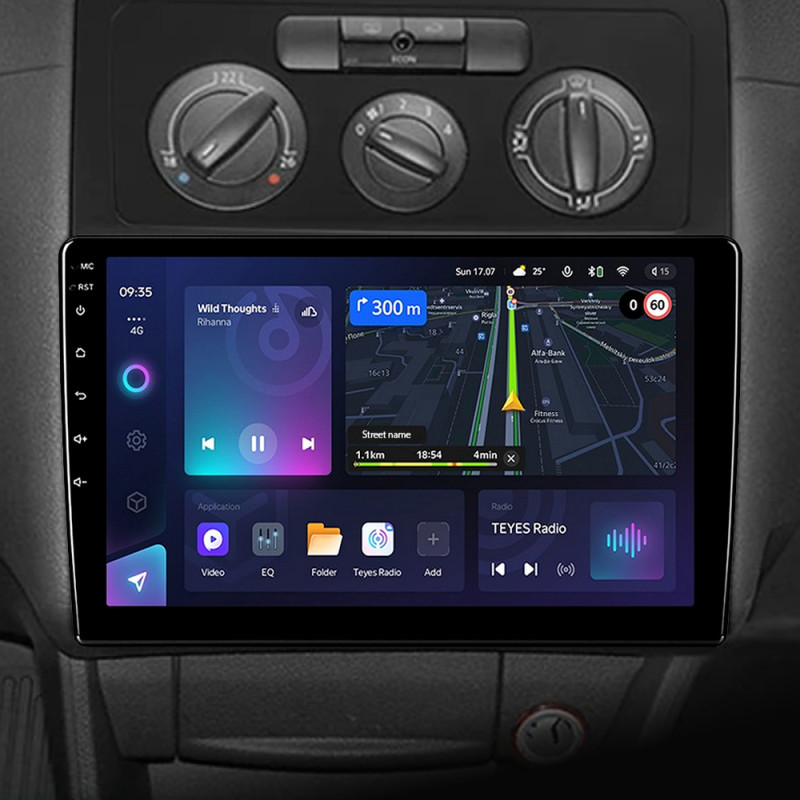 Android head unit Teyes CC3L 4+32 Gb Volkswagen Caddy 2K 3 III 2004 - 2010 10"