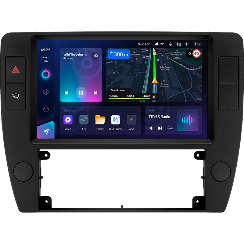 Android head unit Teyes CC3L 4+32 Gb Volkswagen Passat B5 2000-2005 9"