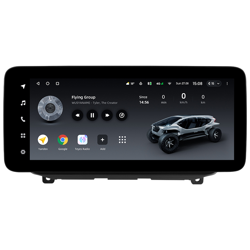 Štátní magnetofon Teyes LUX ONE 4+32 GB Hyundai Santa Fe 4 2018–2021 12,3