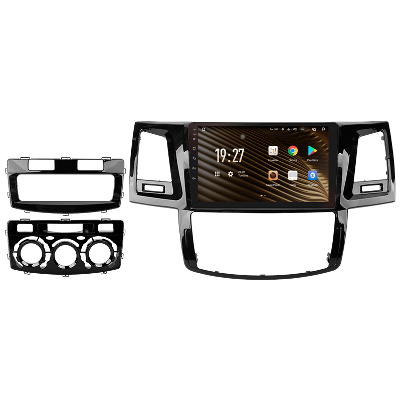 Android head unit SIGMA S9464 ANDROID 12 4+64 Gb 4G DSP Toyota Fortuner 1 AN50 AN60 HILUX Revo Vigo (F1) 2008-2014 9"