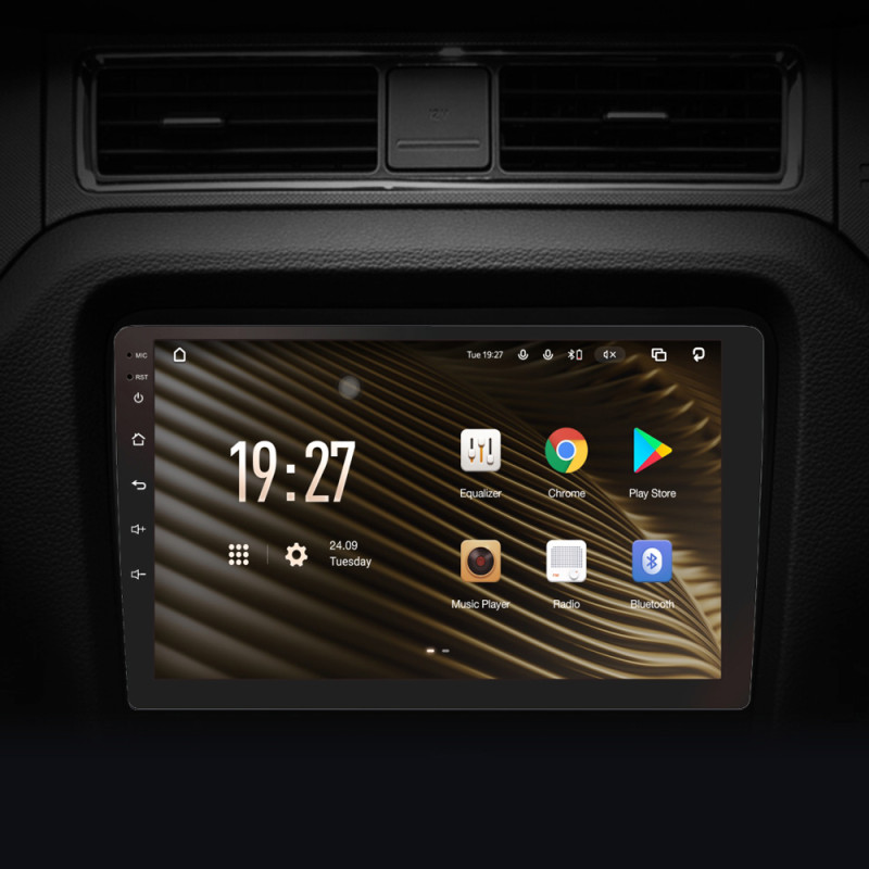 Android head unit SIGMA S10464 ANDROID 12 4+64 Gb 4G DSP Ford Mustang 5 S-197 (F1) 2009-2014 10" (L3)