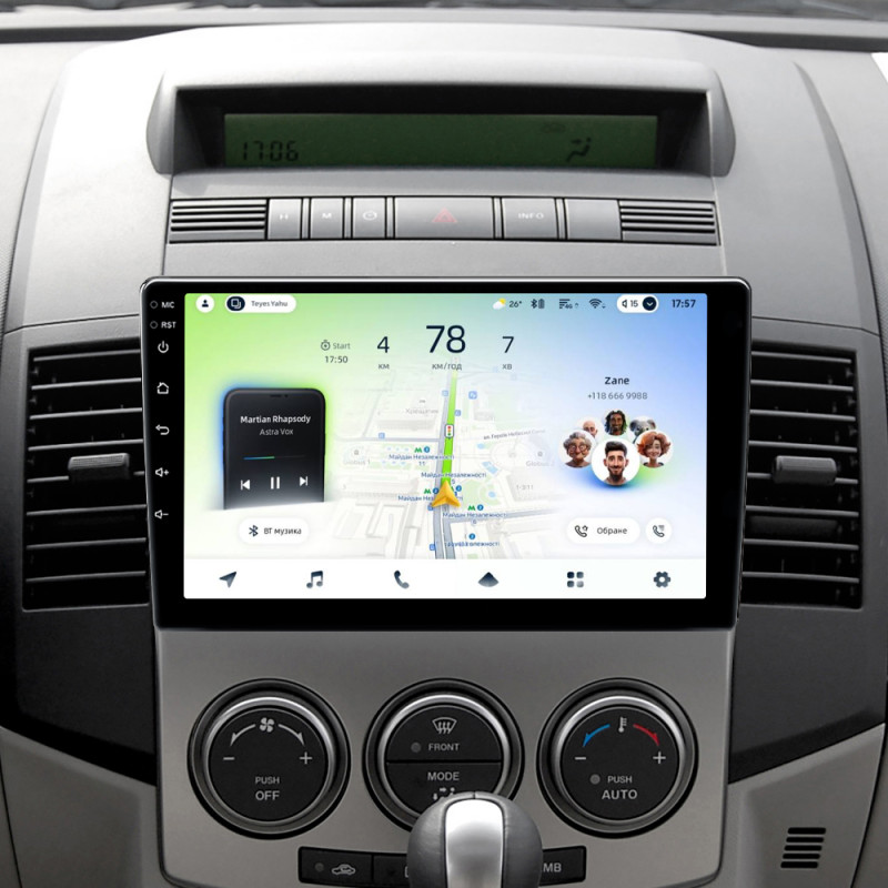 Android head unit Teyes CC4L 4+64 Gb Mazda 5 2 CR 2005-2010 9"
