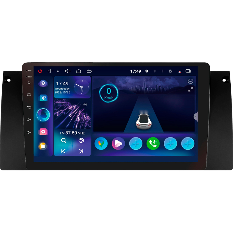 Magazynofon SIGMA S9332 ANDROID 13 3+32 GB 4G DSP do BMW X5 E39 E53 (1999–2006) (maksymalne wyposażenie) 9