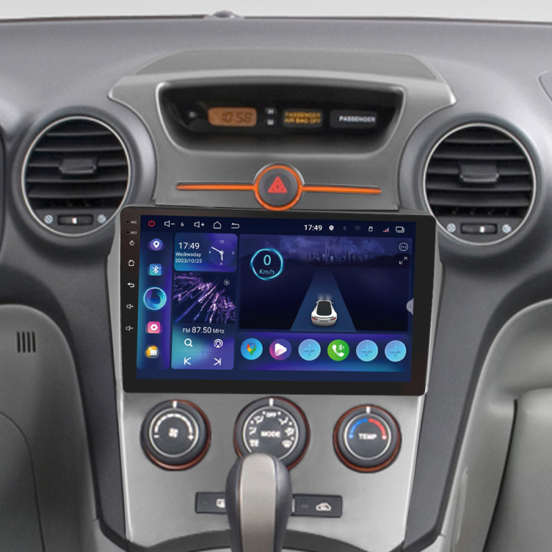 Android head unit SIGMA S9332 ANDROID 13 3+32 Gb 4G DSP Kia Carens UN 2006-2012 (F1) 9"