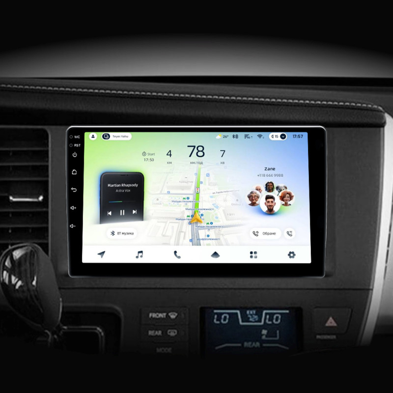Štátní magnetofon Teyes CC4L 4+64 GB pro Toyota Sienna 3 XL30 (2014–2020), 9 palců