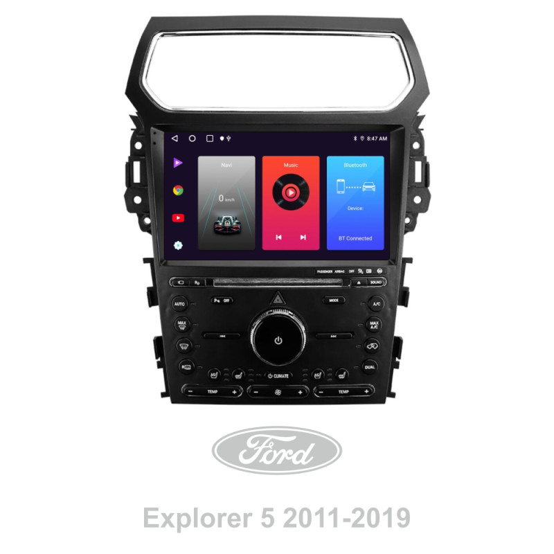 Android head unit SIGMA F10216 ANDROID 10 2+32 Gb Ford Explorer 5 2011 - 2019 (A) 10" (L3)