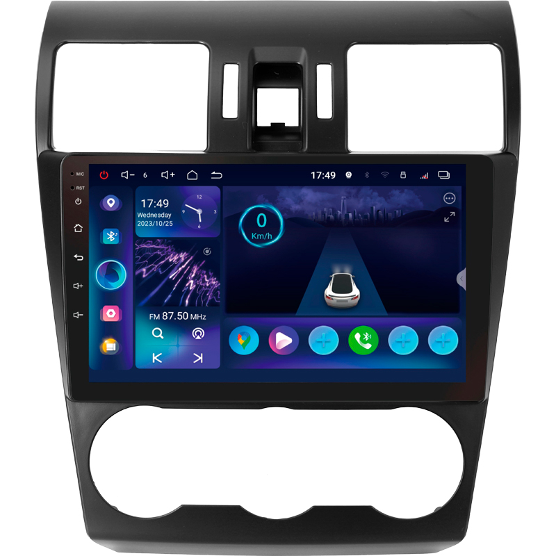 Android head unit SIGMA S9332 ANDROID 13 3+32 Gb 4G DSP Subaru Forester 4 SJ 2012-2015 (B) 9"