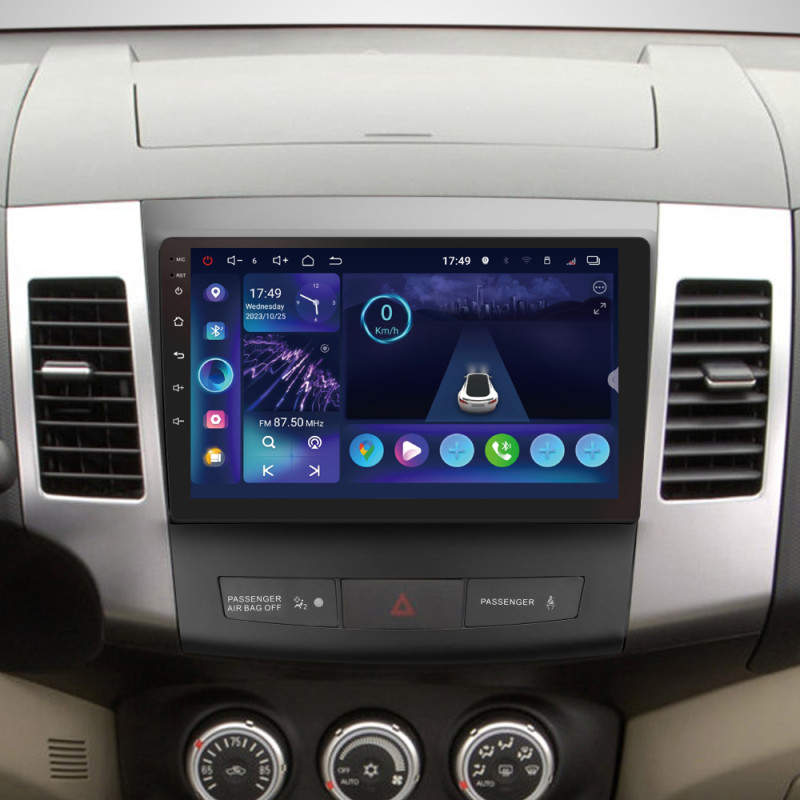 Android head unit SIGMA S9332 ANDROID 13 3+32 Gb 4G DSP Mitsubishi Outlander 2 CW0W 2005-2013 / Citroen C-Crosser 1 2007-2013 / Peugeot 4007 2007(B) 9"