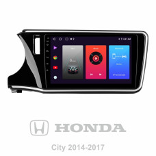 Android head unit SIGMA F10216 ANDROID 10 2+32 Gb Honda City 2014-2017 (A) 10"