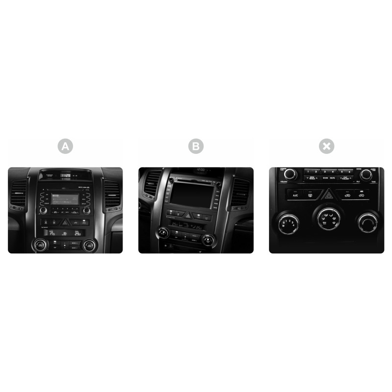 Android head unit SIGMA F10216 ANDROID 10 2+32 Gb Kia Sorento 2 XM 2009-2012 (A) 10"