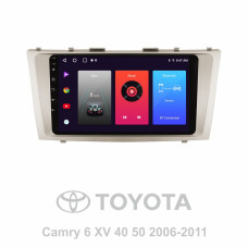 Android head unit SIGMA F10216 ANDROID 10 2+32 Gb Toyota Camry 6 XV 40 50 2006-2011 10"
