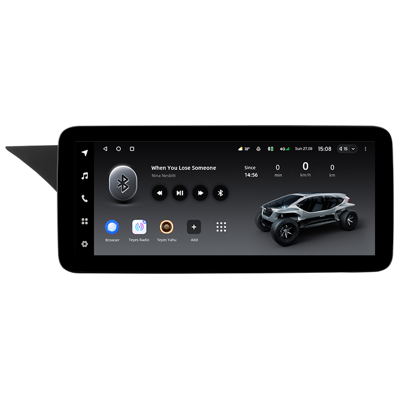 Android head unit Teyes LUX ONE 6+128 Gb Mercedes Benz GLK-Class X204 NTG 4.5 2012-2015 12.3"