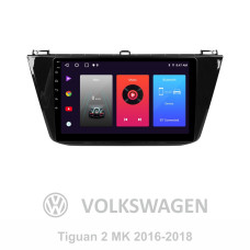 Android head unit SIGMA F10216 ANDROID 10 2+32 Gb Volkswagen Tiguan 2 Mk 2016-2022 (B) 10"