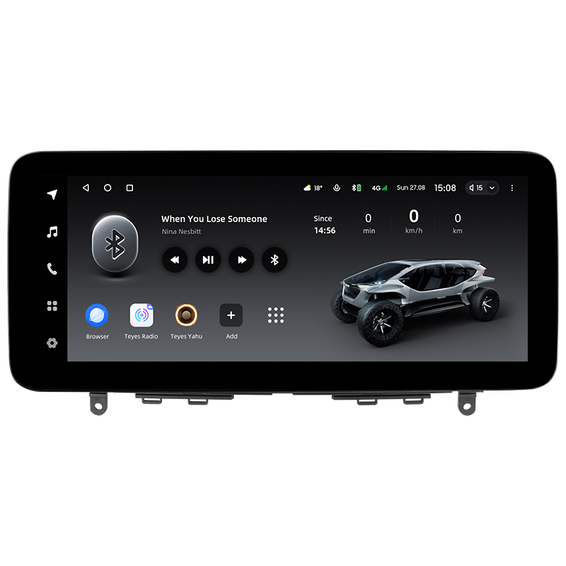 Android head unit Teyes LUX ONE 6+128 Gb Mercedes Benz C-Class 3 W204 C204 S204 NTG 4.0 2006-2011 12.3"