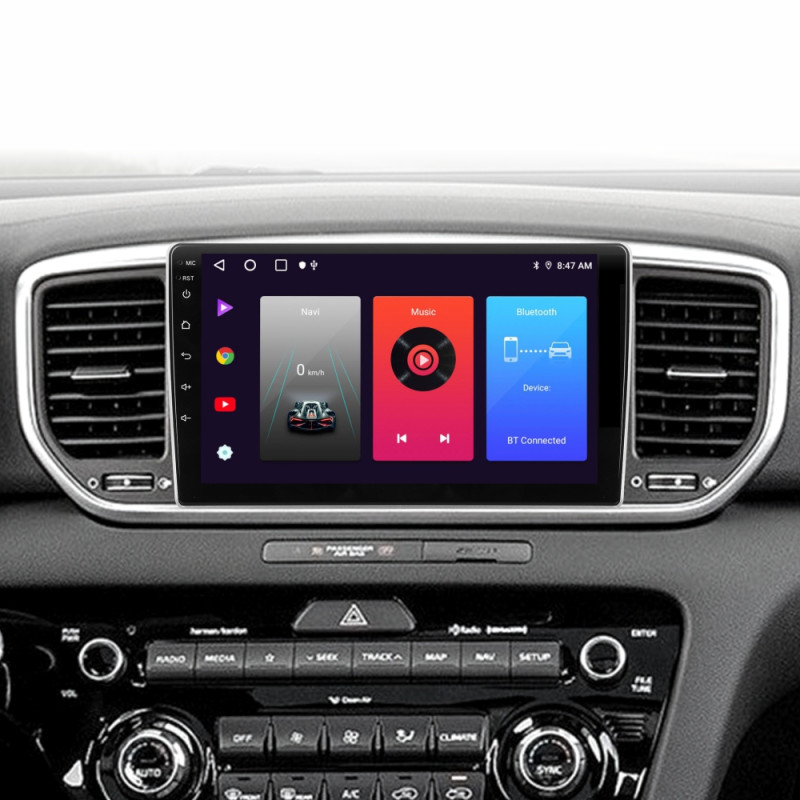 Sterownik magnetyczny SIGMA F9216 ANDROID 10 2+32 GB do Kia Sportage 4 QL (2018–2022) (A) 9