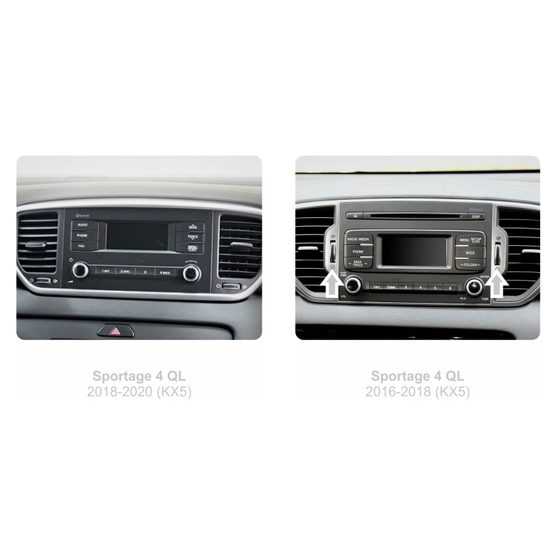 Sterownik magnetyczny SIGMA F9216 ANDROID 10 2+32 GB do Kia Sportage 4 QL (2018–2022) (A) 9