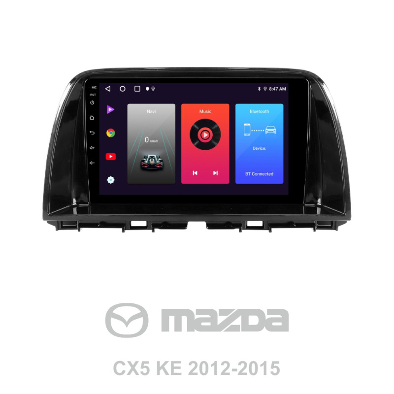Android head unit SIGMA F9216 ANDROID 10 2+32 Gb Mazda CX5 CX-5 CX 5 1 KE 2012-2015 (A) 9"