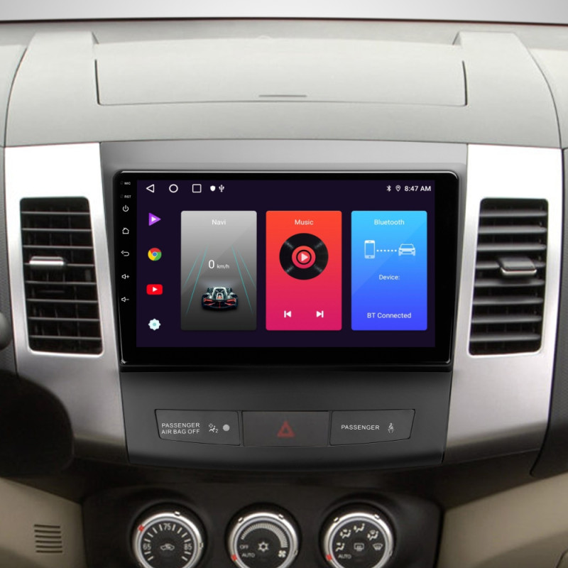 Magnetófono de fábrica SIGMA F9216 ANDROID 10 2+32 GB para Mitsubishi Outlander 2 CW0W (2005-2013) / Citroën C-Crosser 1 (2007-2013) / Peugeot 4007 (2007-2012) (B) 9