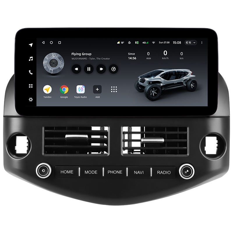 Android head unit Teyes LUX ONE 6+128 Gb Toyota RAV4 XA30 2007-2012 12.3" (L2)