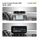 Android head unit Teyes LUX ONE 6+128 Gb Toyota Land Cruiser Prado 150 (F1) 2013-2017 12.3" (L3)