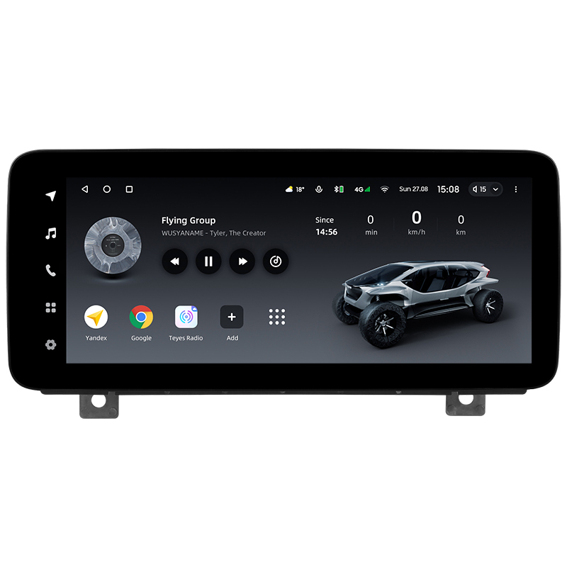 Android head unit Teyes LUX ONE 6+128 Gb Toyota Land Cruiser J300 300 (F1) 2021-2023 (B) 12.3" (L1)