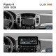 Android head unit Teyes LUX ONE 6+128 Gb with 360° surround view° Mitsubishi Pajero 4 V80 V90 2006-2024 (B) 12.3" (L3)