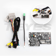 Android head unit Teyes LUX ONE 6+128 Gb with 360° surround view° Honda Accord 9 CR 2012-2018 12.3" (L2)