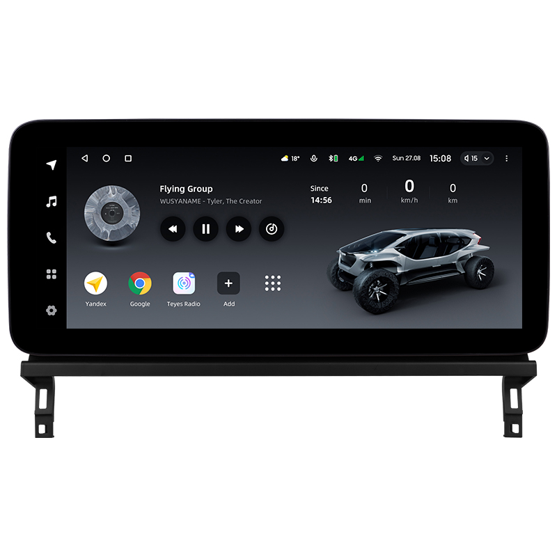 Android head unit Teyes LUX ONE 6+128 Gb with 360° surround view° Toyota bZ4X 2022-2024 12.3" (L1)
