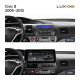 Magallanes Teyes LUX ONE 6+128 GB con vista panorámica 360° para Honda Civic 8 FK FN FD (2005-2012), 12.3