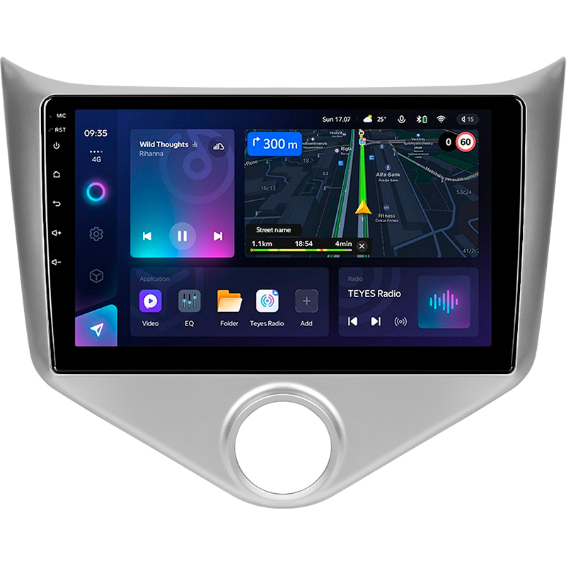 Android head unit Teyes CC3L 4+64 Gb Chery Fulwin 2 Very A13 (F1) 2013 - 2016 9"