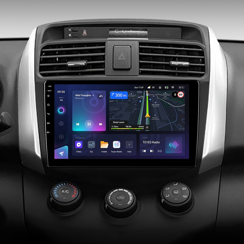 Android head unit Teyes CC3L 4+64 Gb Lifan X60 2012-2018 9"