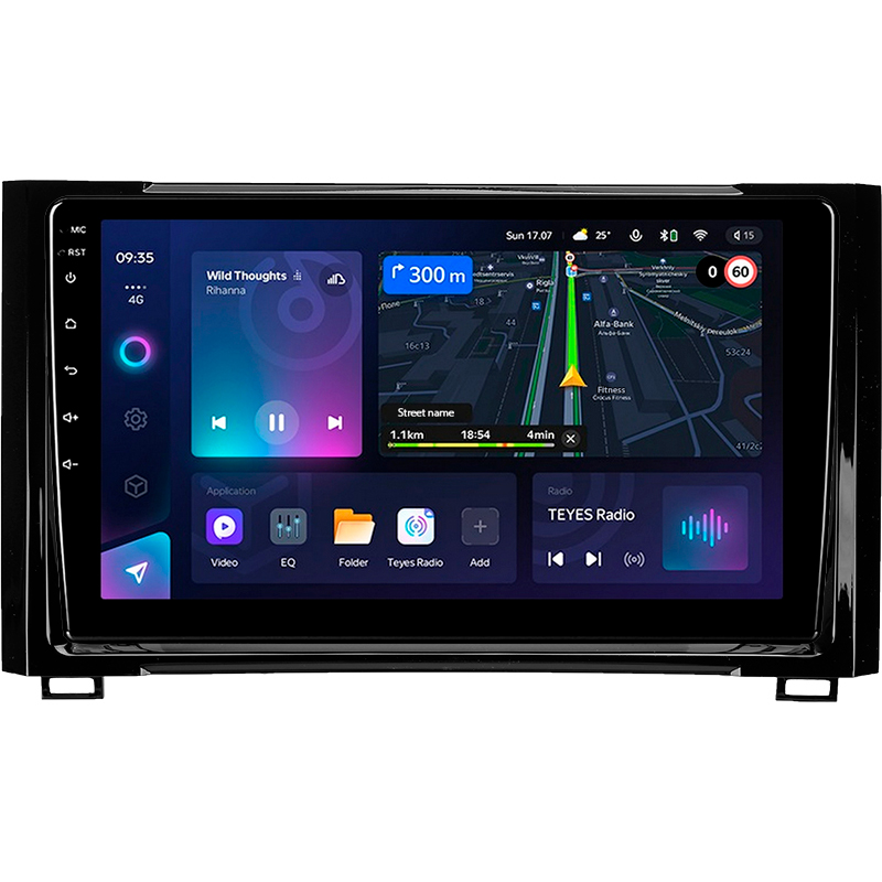 Android head unit Teyes CC3L 4+64 Gb Toyota Tundra XK50 2013-2020 9"