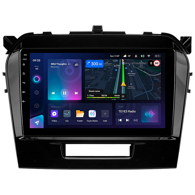 Android head unit Teyes CC3L 4+64 Gb Suzuki Vitara 4 2014-2018 9"