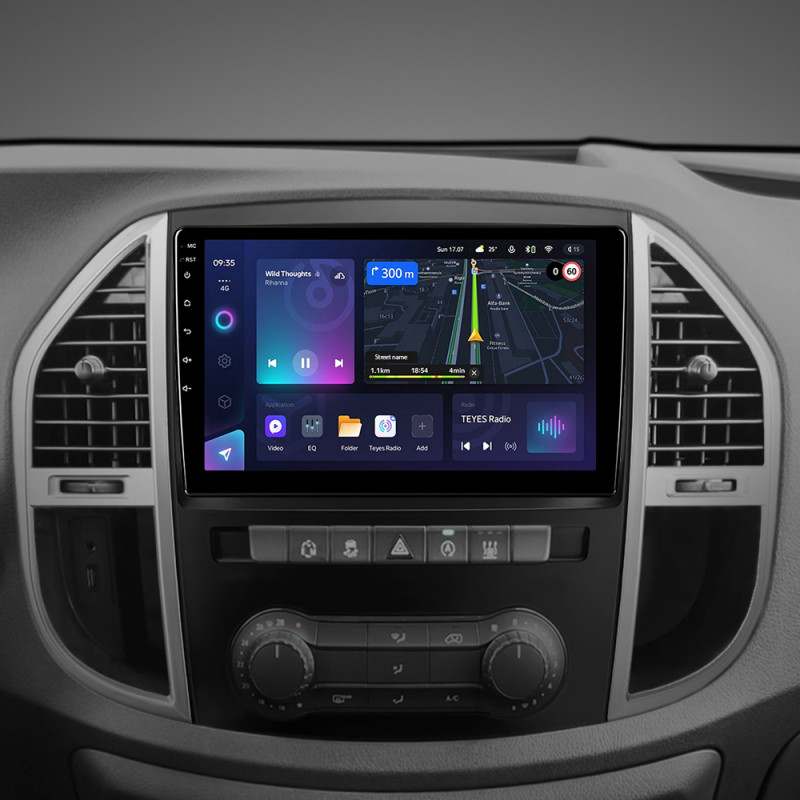 Android head unit Teyes CC3L 4+64 Gb Mercedes-Benz Vito 3 W447 2014-2020 10" (L1)