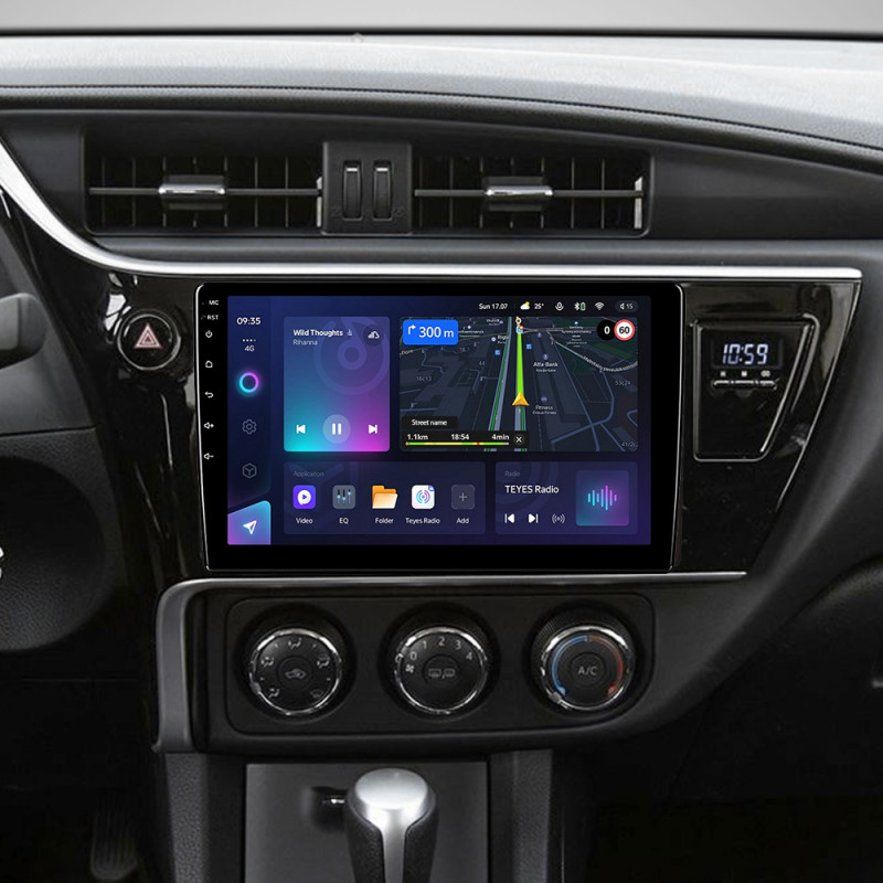 Android head unit Teyes CC3L 4+64 Gb Toyota Corolla 11 2017-2018 10"