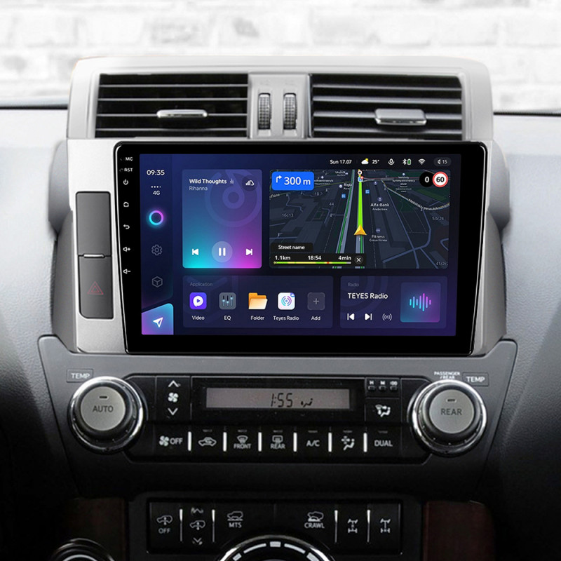 Android head unit Teyes CC3L 4+64 Gb Toyota Land Cruiser Prado 150 2013-2017 10"