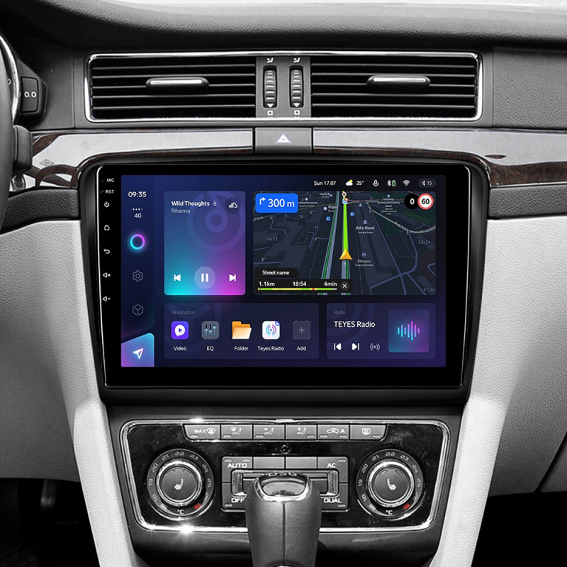 Android head unit Teyes CC3L 4+64 Gb Skoda Superb 2 B6 2008-2015 10"