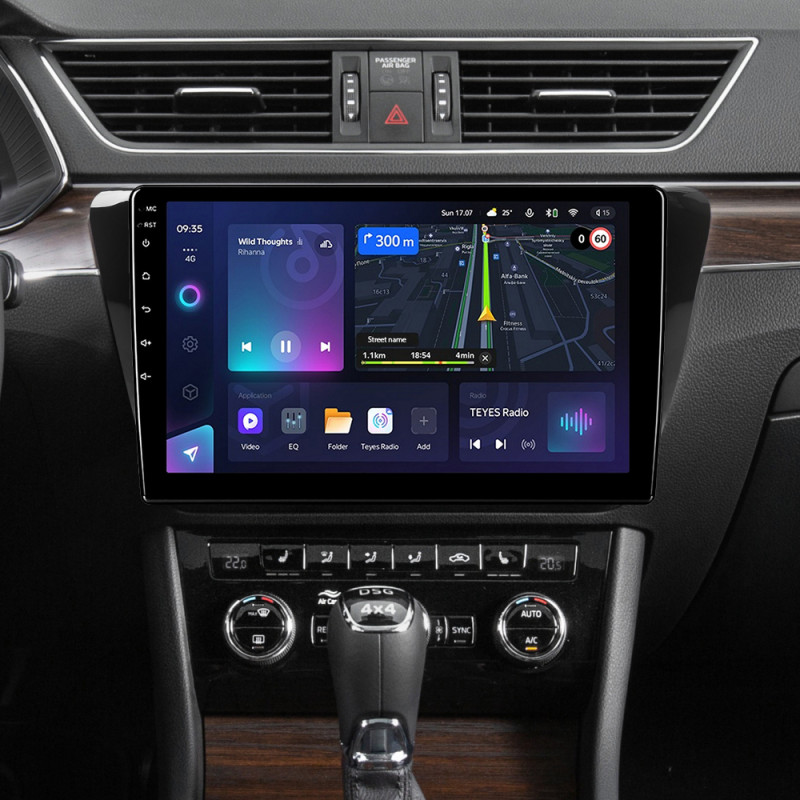 Android head unit Teyes CC3L 4+64 Gb Skoda Superb 3 2015-2019 10"