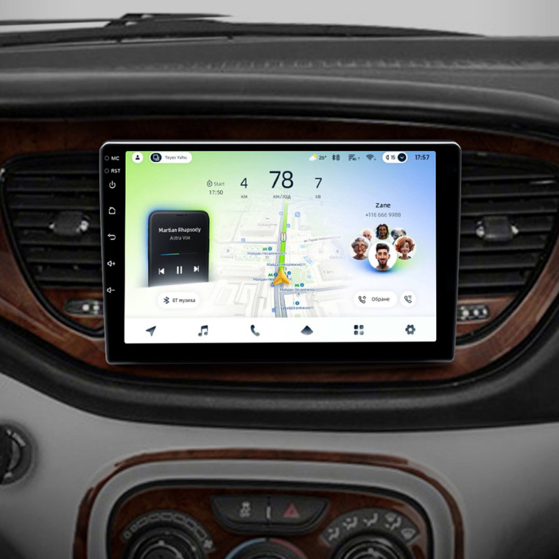 Android head unit Teyes CC4L 4+64 Gb Dodge Dart 2012 - 2016 9"