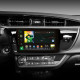 Android head unit SIGMA X10464 ANDROID 10 4+64 Gb 4G DSP Toyota Corolla 11 Middle East 2013-2017 (A) 10"