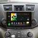 Android head unit SIGMA X10464 ANDROID 10 4+64 Gb 4G DSP Toyota Highlander 2 XU40 2007-2013 (F1) 10"
