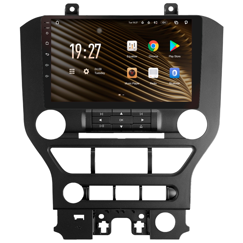 Stacja radiowo-głośnikowa SIGMA S9464 ANDROID 12 4+64 GB 4G DSP do Ford Mustang VI S550 (F1) 2014–2023, 9