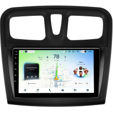 Android head unit Teyes CC4L 6+64 Gb Renault Logan 2 2012-2022 Sandero 2 2013-2022 (F1) (A) 9"